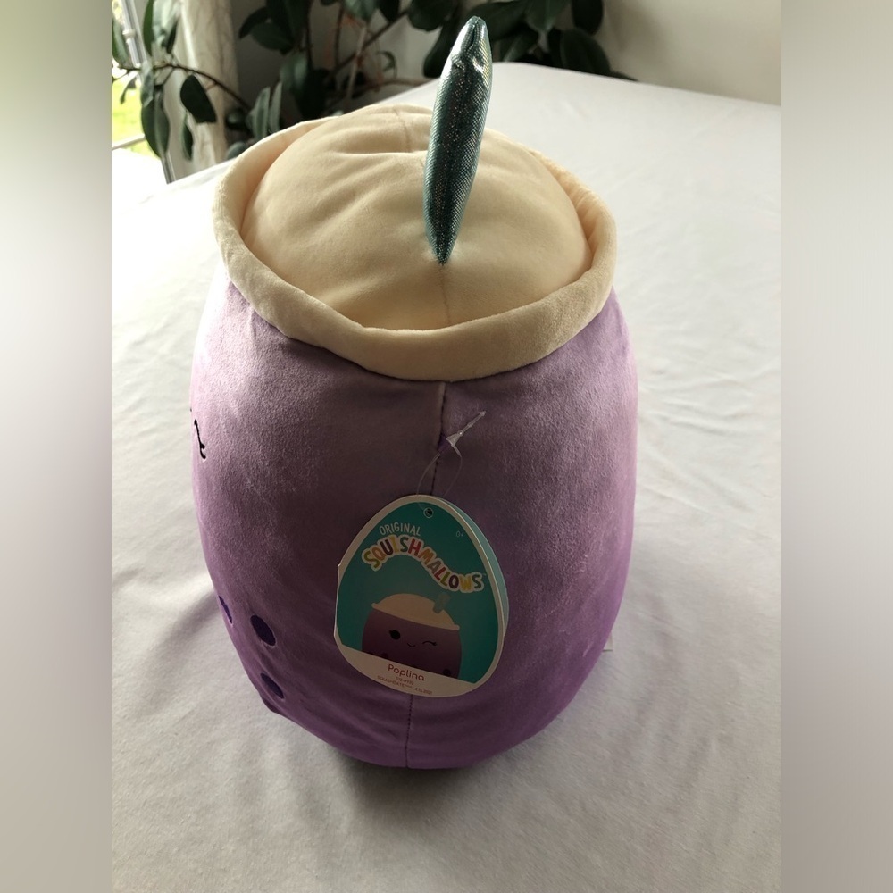 Original Squishmallows 16" Poplina the Boba Tea - Picture 5 of 11